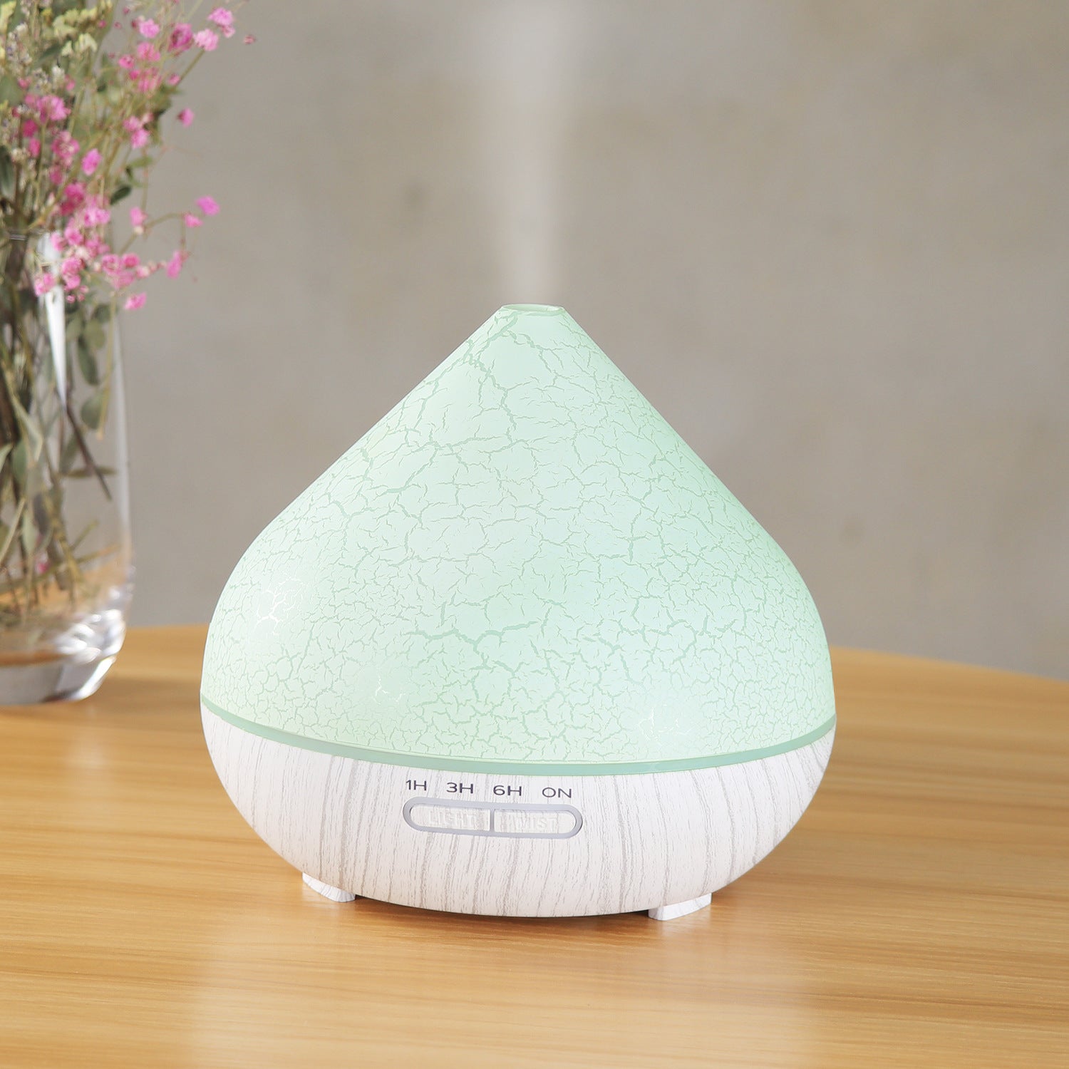 Crackle volcano aroma diffuser product specifications and features