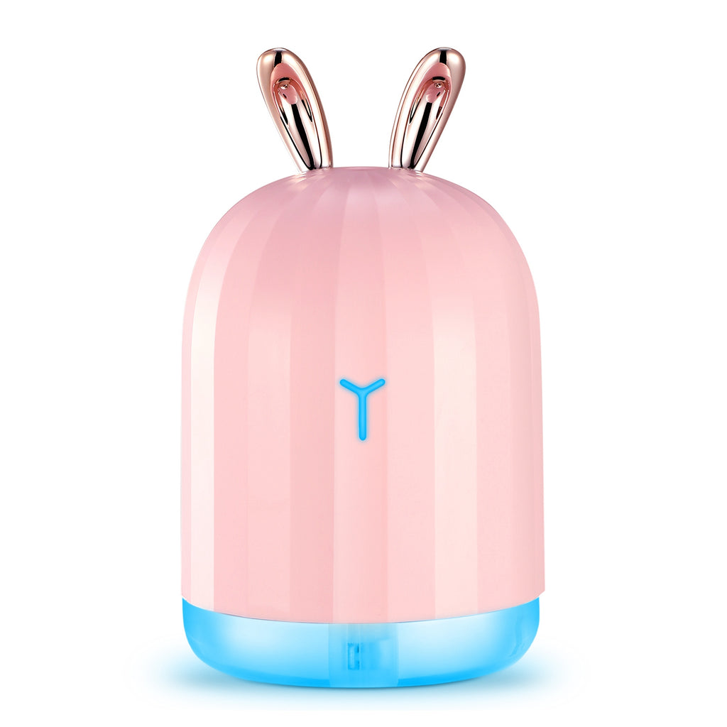 cool mist humidifier with 7 color LED lights for bedroom aromatherapy