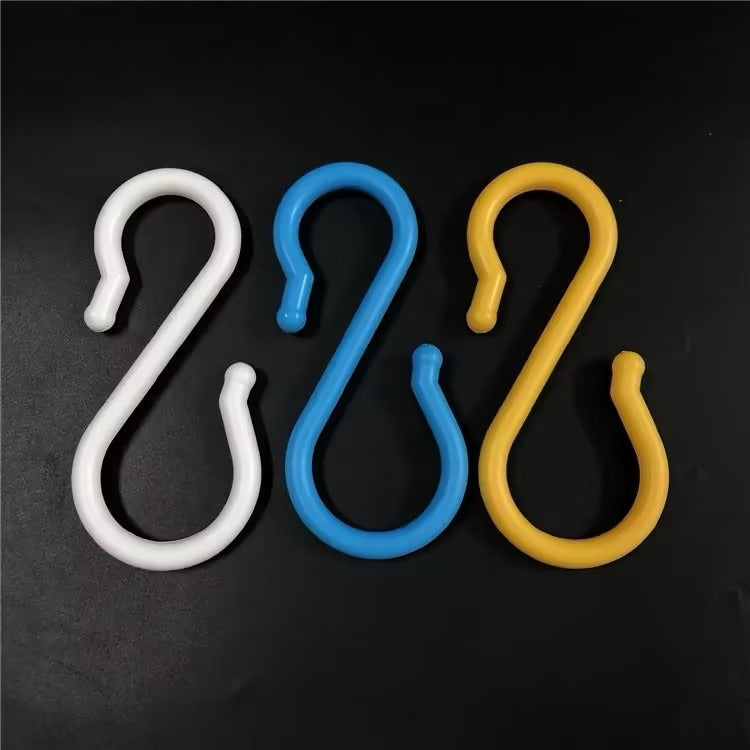 The Ultra-practical Oversized S-hook Is Suitable For A Variety Of Scenarios. They Are Powerful Load-bearing Storage Tools And Essential Items For Homes, Kitchens, And Bathrooms.