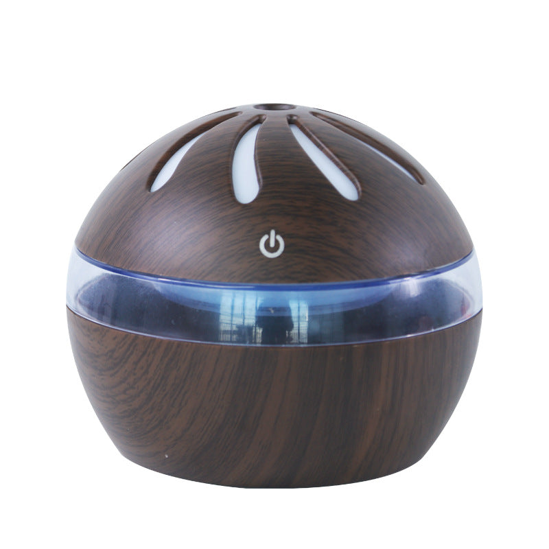 USB powered aroma diffuser humidifier with essential oil compartment detail