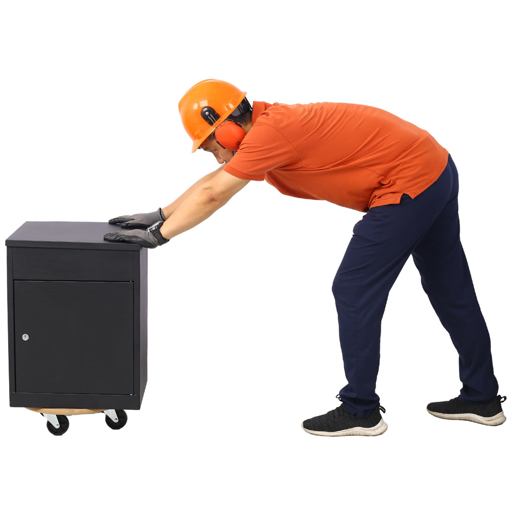 Heavy Duty Furniture Dolly - Wood Rolling Mover With Wheels For Heavy Items