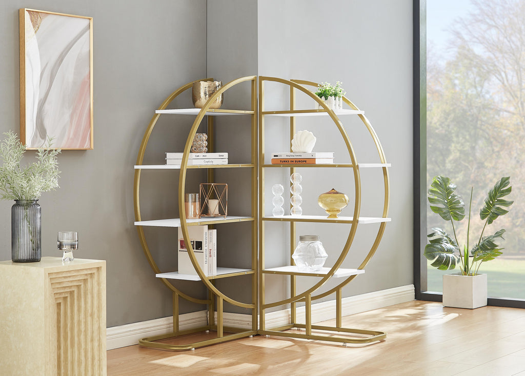 4-Tier Home Office Open Bookshelf