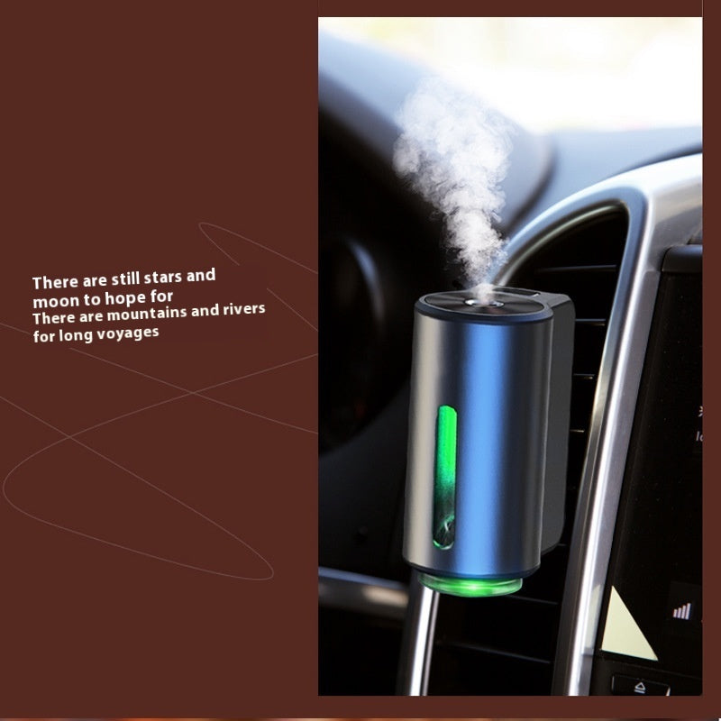 Long-lasting car fragrance diffuser in vehicle interior