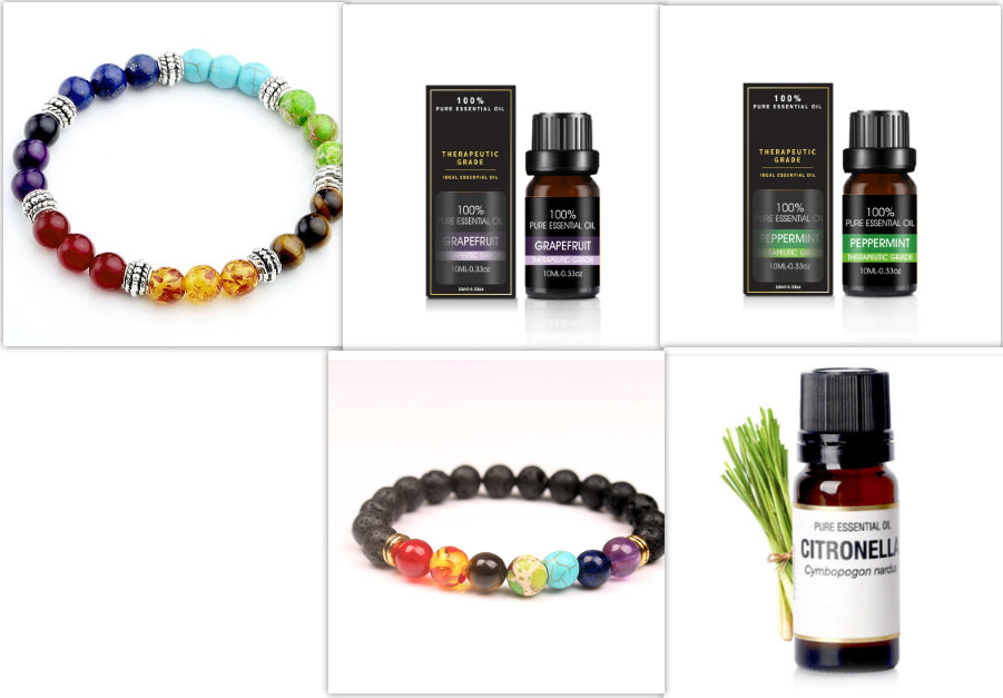 Essential Oils Set - 100% Pure Organic Aromatherapy Oils Gift Kit (6 Pack)