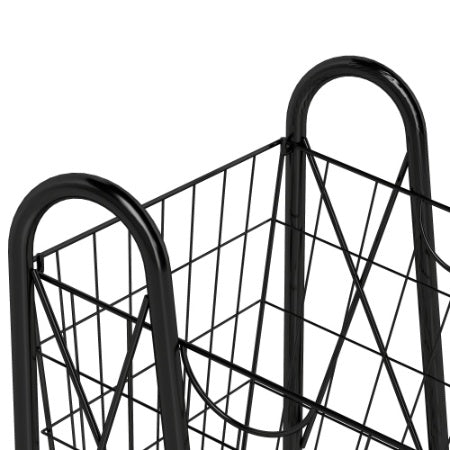 3-Tier Kitchen Storage Basket Organizer, Freestanding Metal Wire Rack For Fruit, Vegetables, And Pantry Items