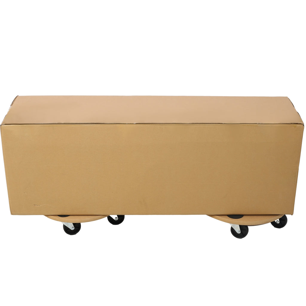 Heavy Duty Furniture Dolly - Wood Rolling Mover With Wheels For Heavy Items